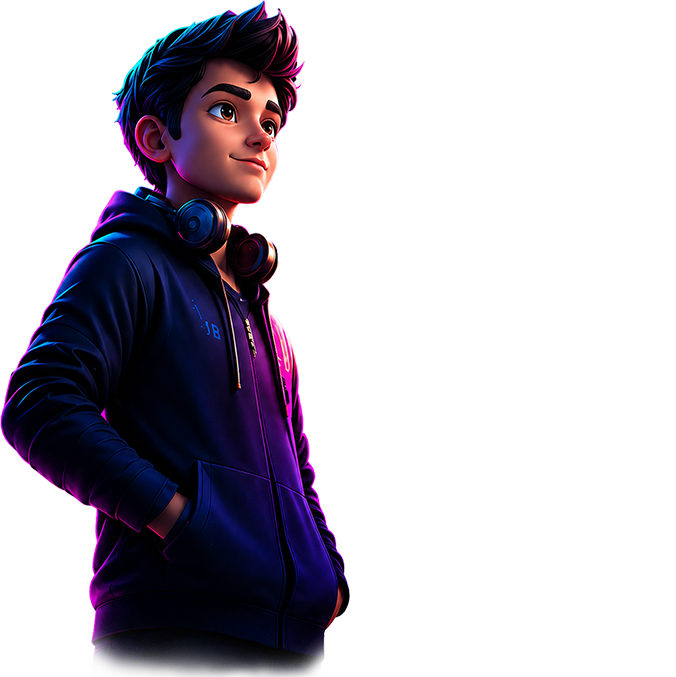 Animation student learning VFX and gaming at JIDA Kanpur